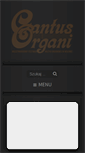 Mobile Screenshot of cantusorgani.wok-wolow.pl